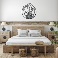 Blooming Garden Metal Wall Art - Image 3