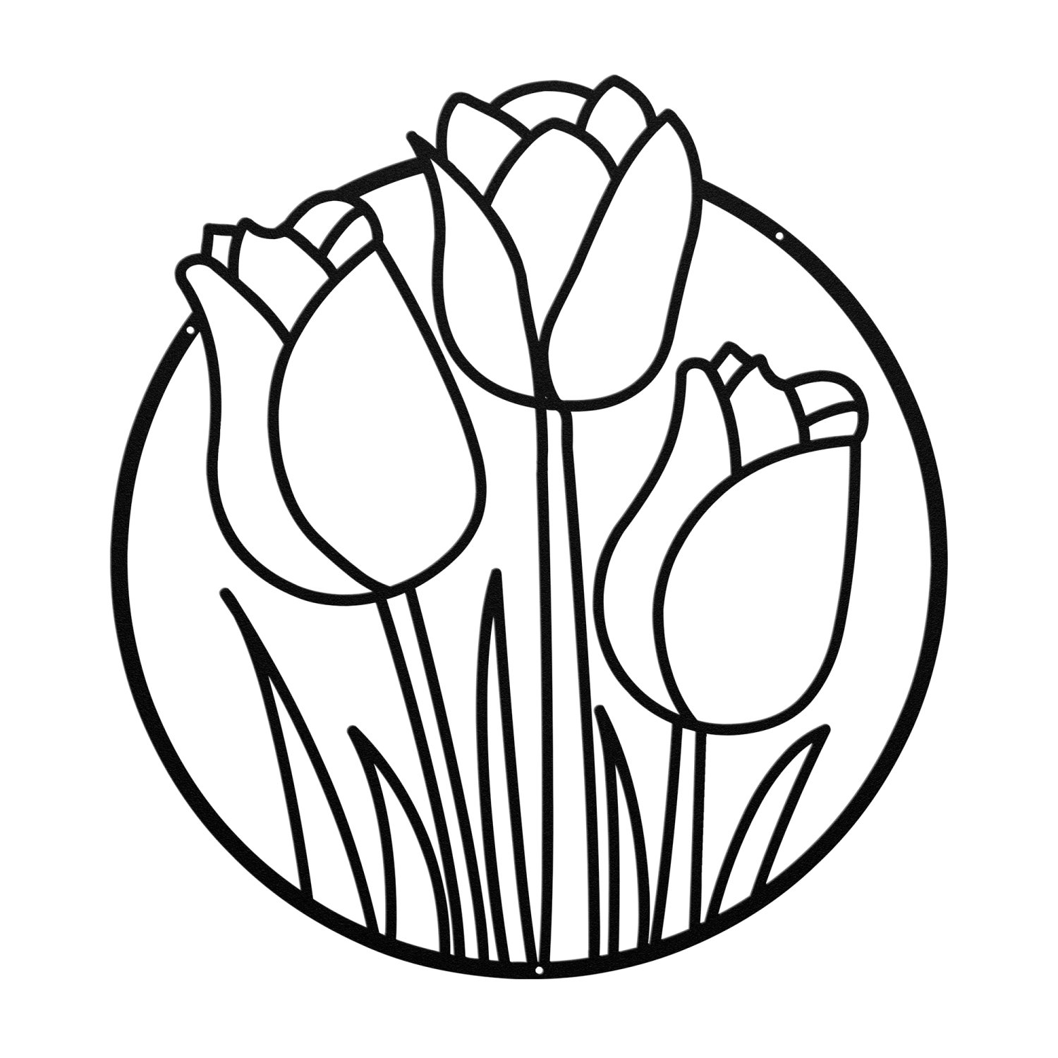 Blooming Garden Metal Wall Art