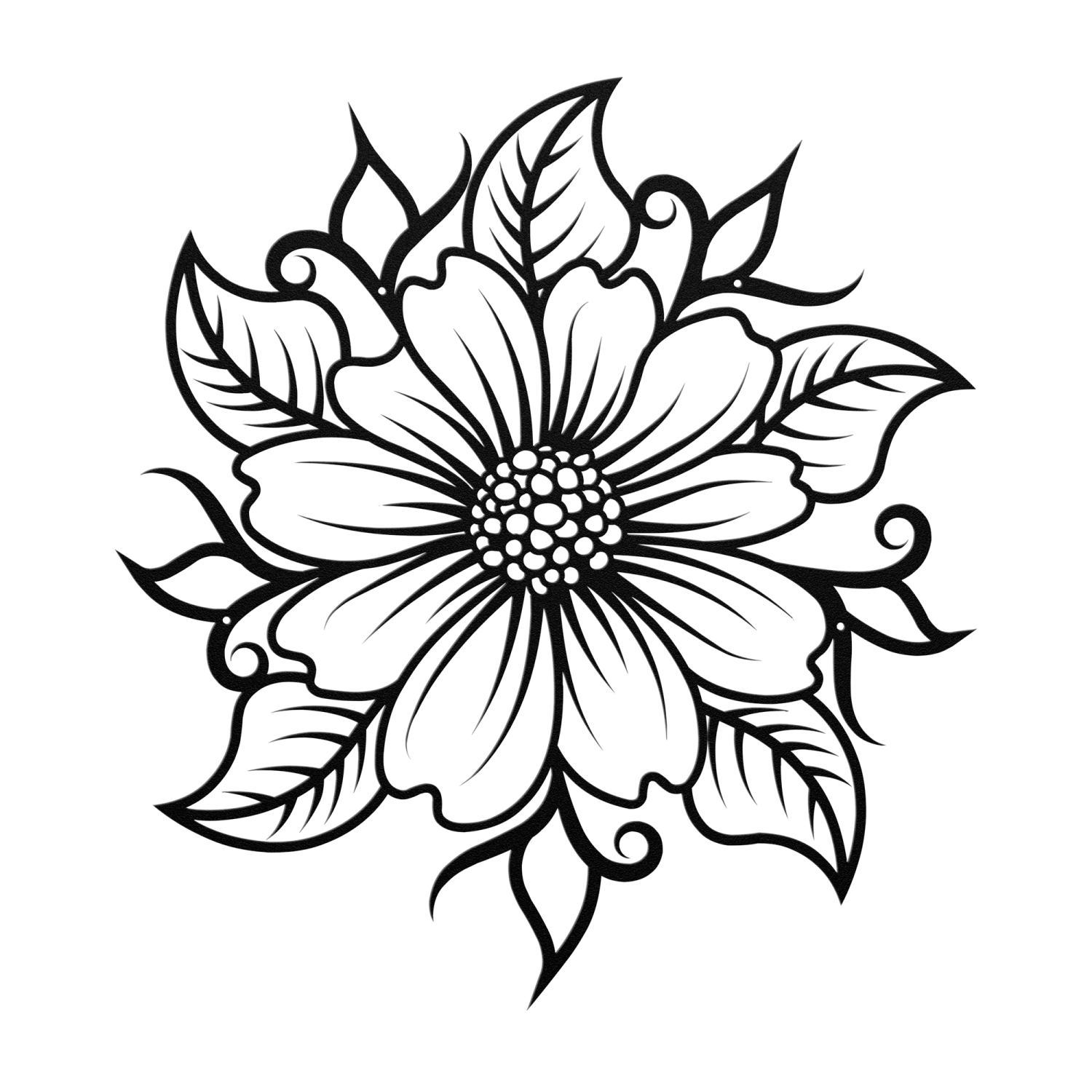 Blooming Petal Steel Art