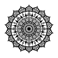 Boho Bliss Mandala Metal Art