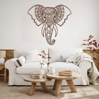 Boho Elephant Spirit Metal Wall Art - Image 7