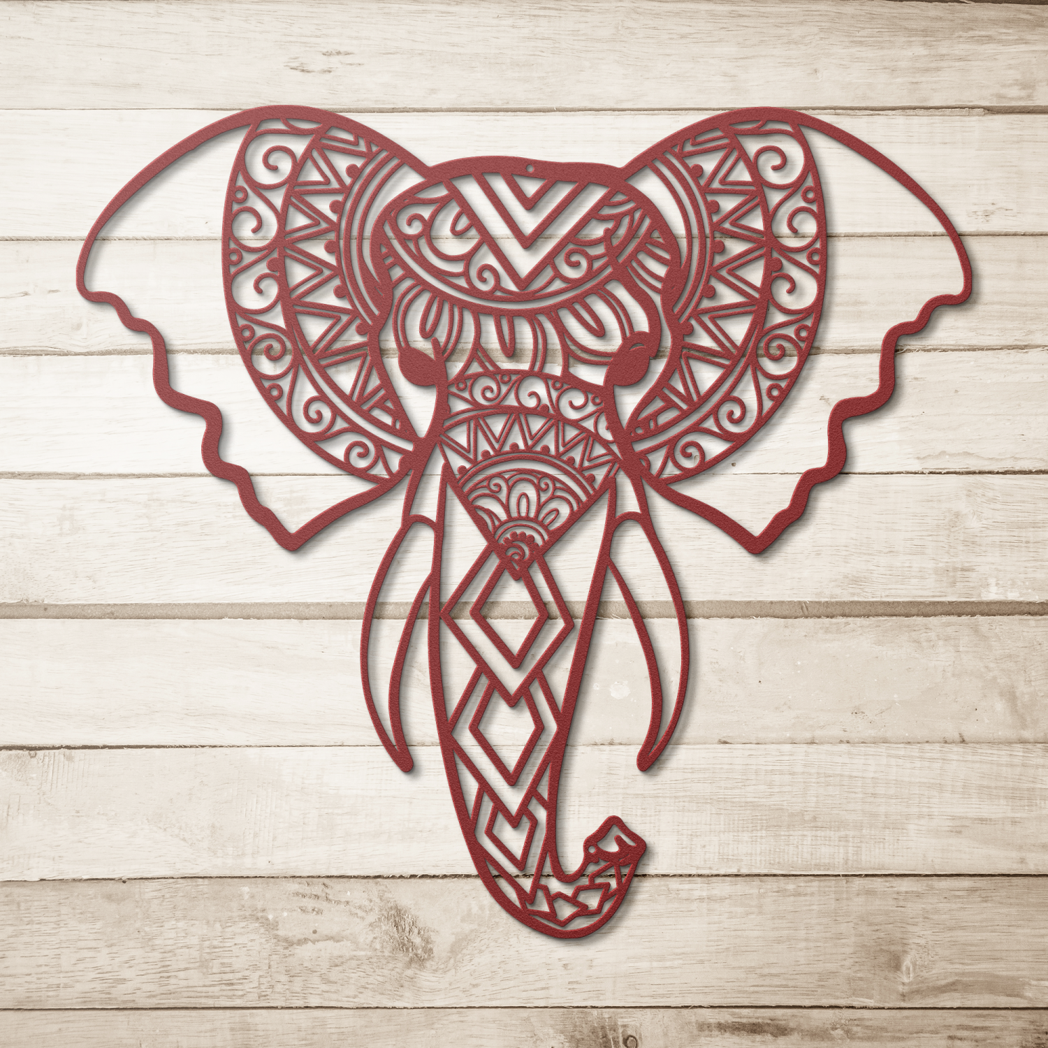 Boho Elephant Spirit Metal Wall Art - Image 5