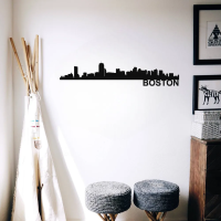 Boston Skyline - Metal Wall Art - Image 3