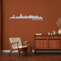 Boston Skyline - Metal Wall Art - Image 6