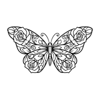Butterfly Dream Steel Wall Art