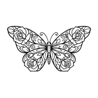 Butterfly Dream Steel Wall Art