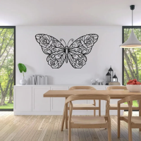 Butterfly Dream Steel Wall Art - Image 2