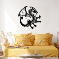 Celestial Dragon Metal Wall Art - Image 2