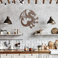 Celestial Dragon Metal Wall Art - Image 7