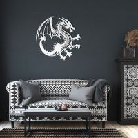 Celestial Dragon Metal Wall Art - Image 6