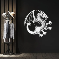 Celestial Dragon Metal Wall Art - Image 4