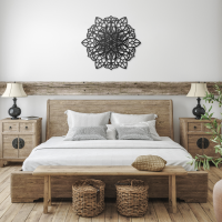 Chakra Flow Mandala Metal Metal Art - Image 3