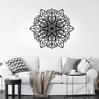 Chakra Flow Mandala Metal Metal Art - Image 3