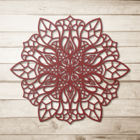 Chakra Flow Mandala Metal Metal Art - Image 5