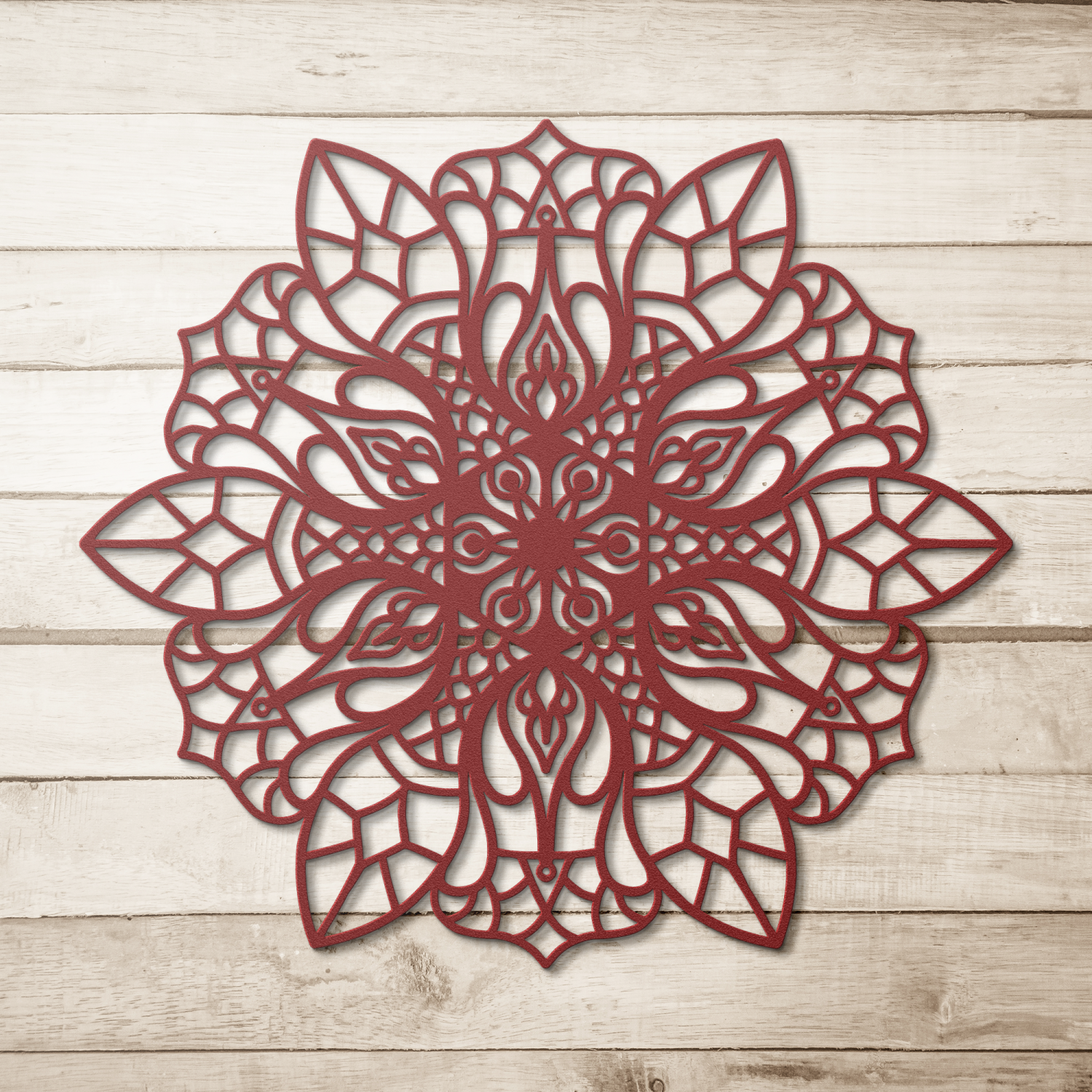Chakra Flow Mandala Metal Metal Art - Image 5