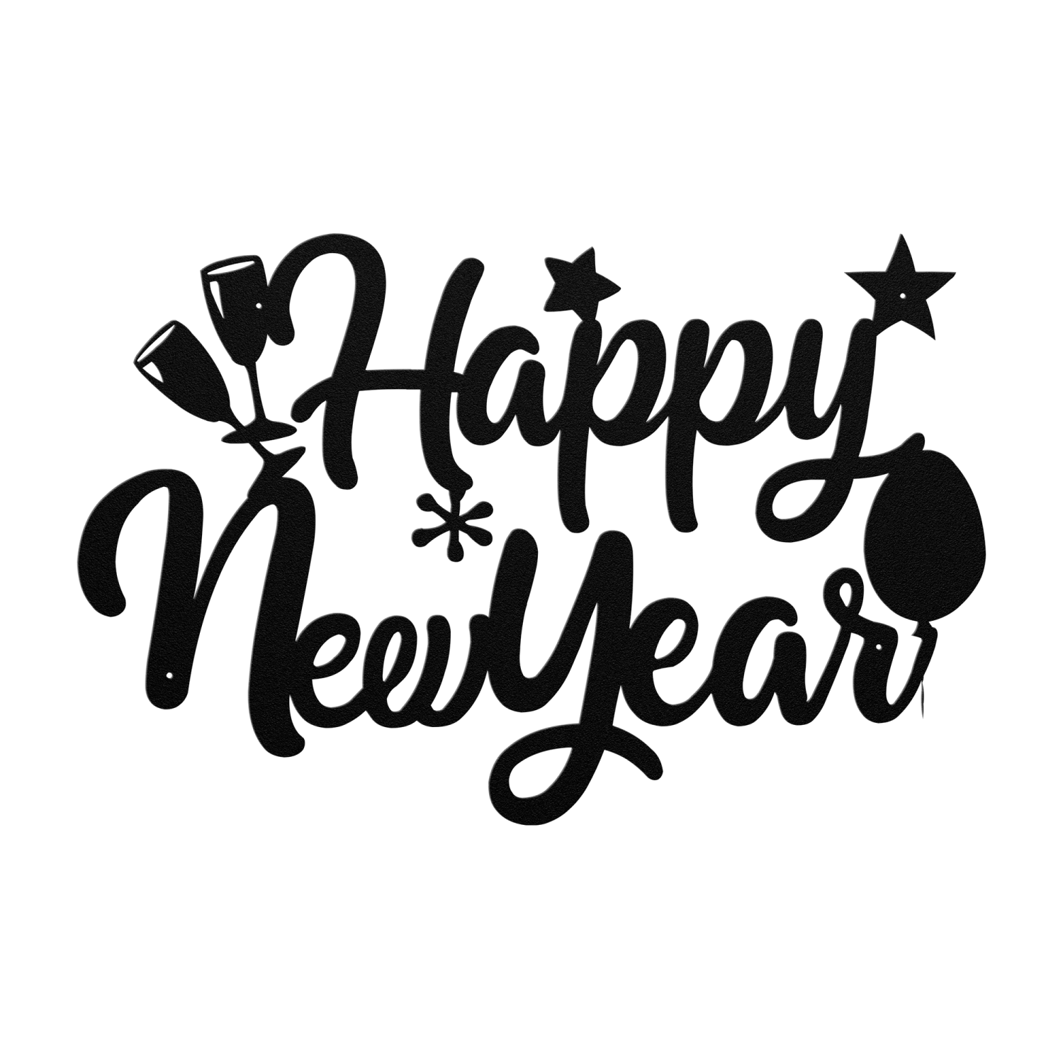 Cheers to New Year Wall Art