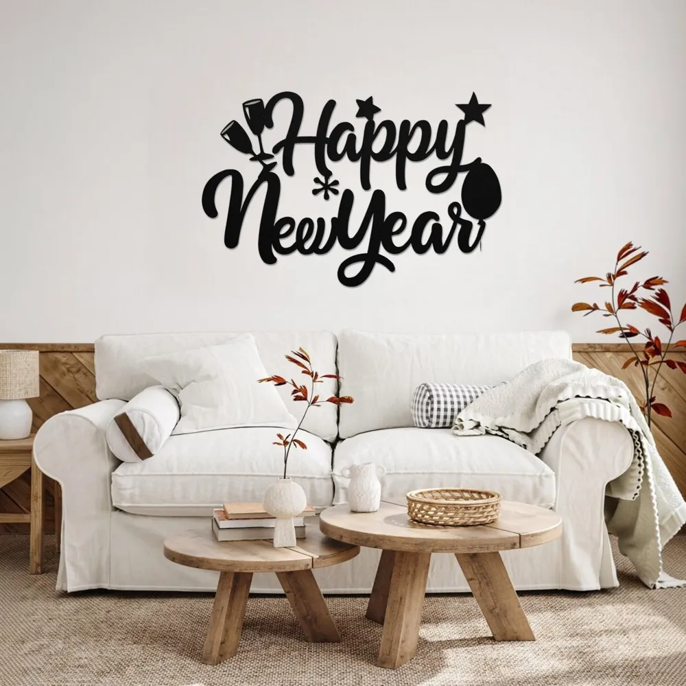 Cheers to New Year Wall Art