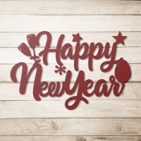 Cheers to New Year Wall Art - Image 5