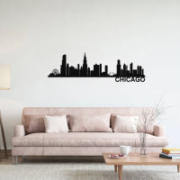 Chicago Skyline - Metal Wall Art - Image 3