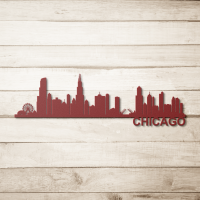 Chicago Skyline - Metal Wall Art - Image 5