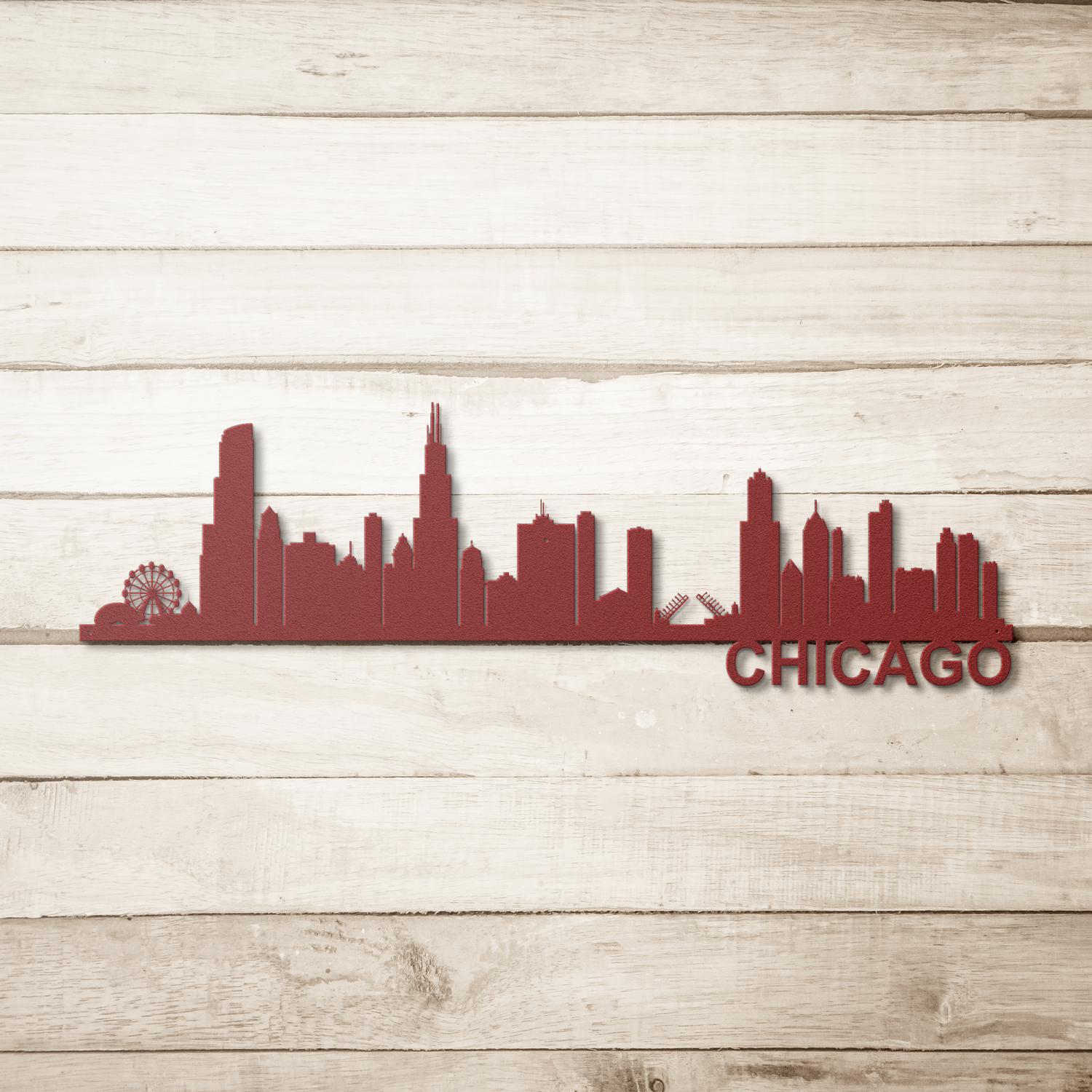 Chicago Skyline - Metal Wall Art - Image 5