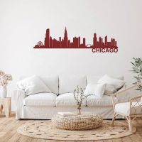 Chicago Skyline - Metal Wall Art - Image 5