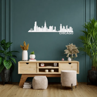 Chicago Skyline - Metal Wall Art - Image 7