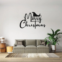 Classic Merry Christmas Wall Art