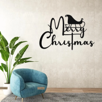 Classic Merry Christmas Wall Art - Image 3