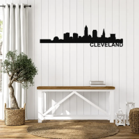 Cleveland Skyline - Metal Wall Art