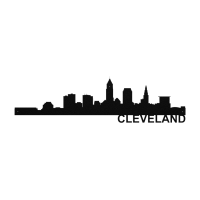 Cleveland Skyline - Metal Wall Art