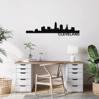 Cleveland Skyline - Metal Wall Art - Image 2