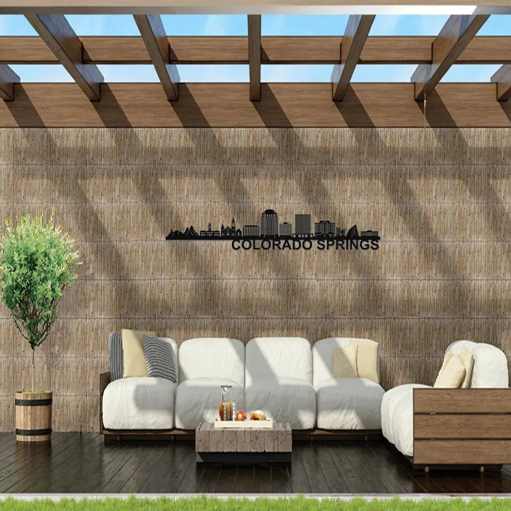 Colorado-Springs Skyline - Metal Wall Art - Image 3
