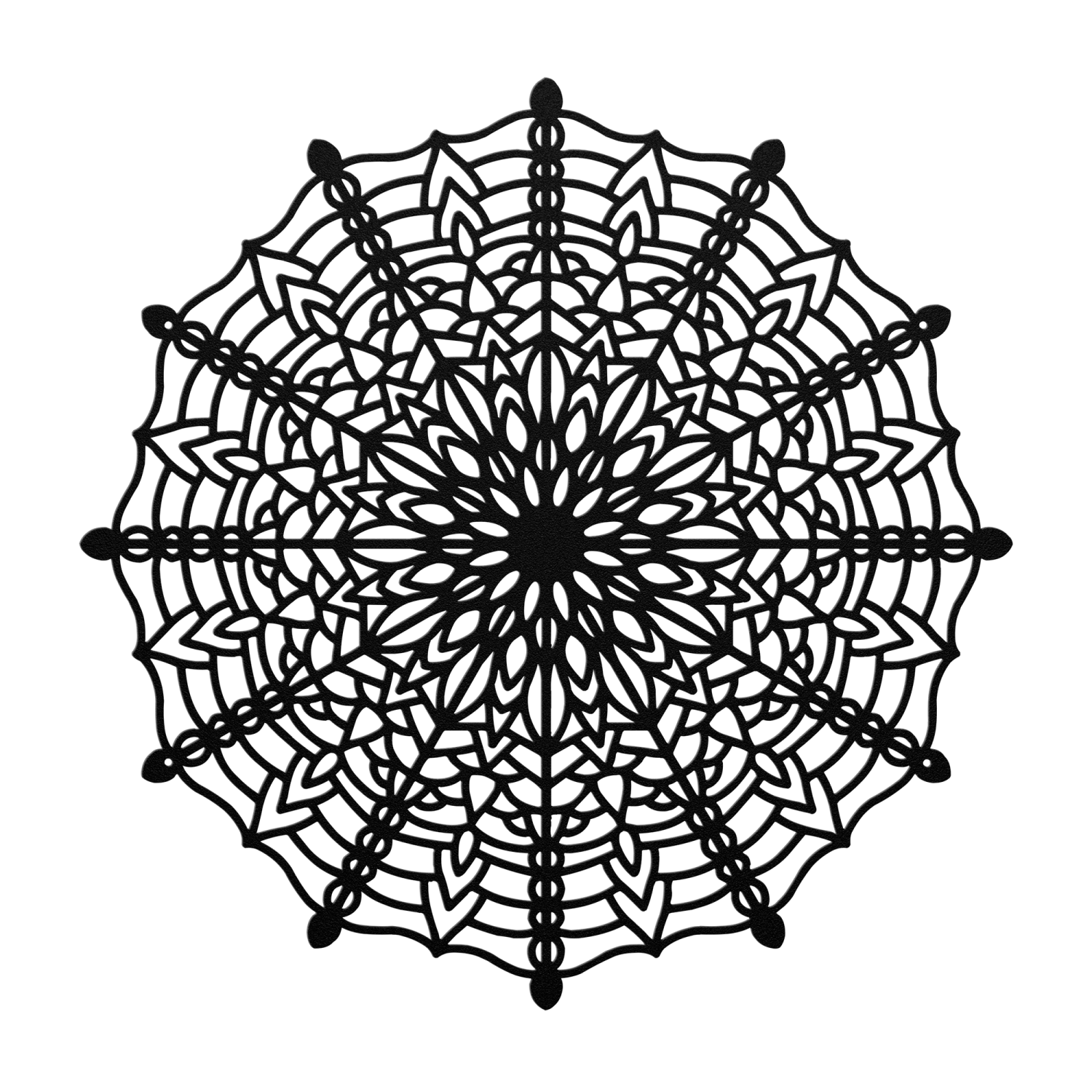 Cosmic Harmony Mandala Wall Art