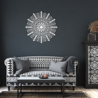 Cosmic Harmony Mandala Wall Art - Image 6