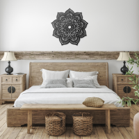 Cosmic Petals Mandala Steel Art - Image 3