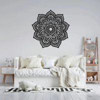 Cosmic Petals Mandala Steel Art - Image 2