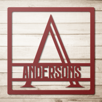 Custom Metal Family Name Wall Art - Image 5
