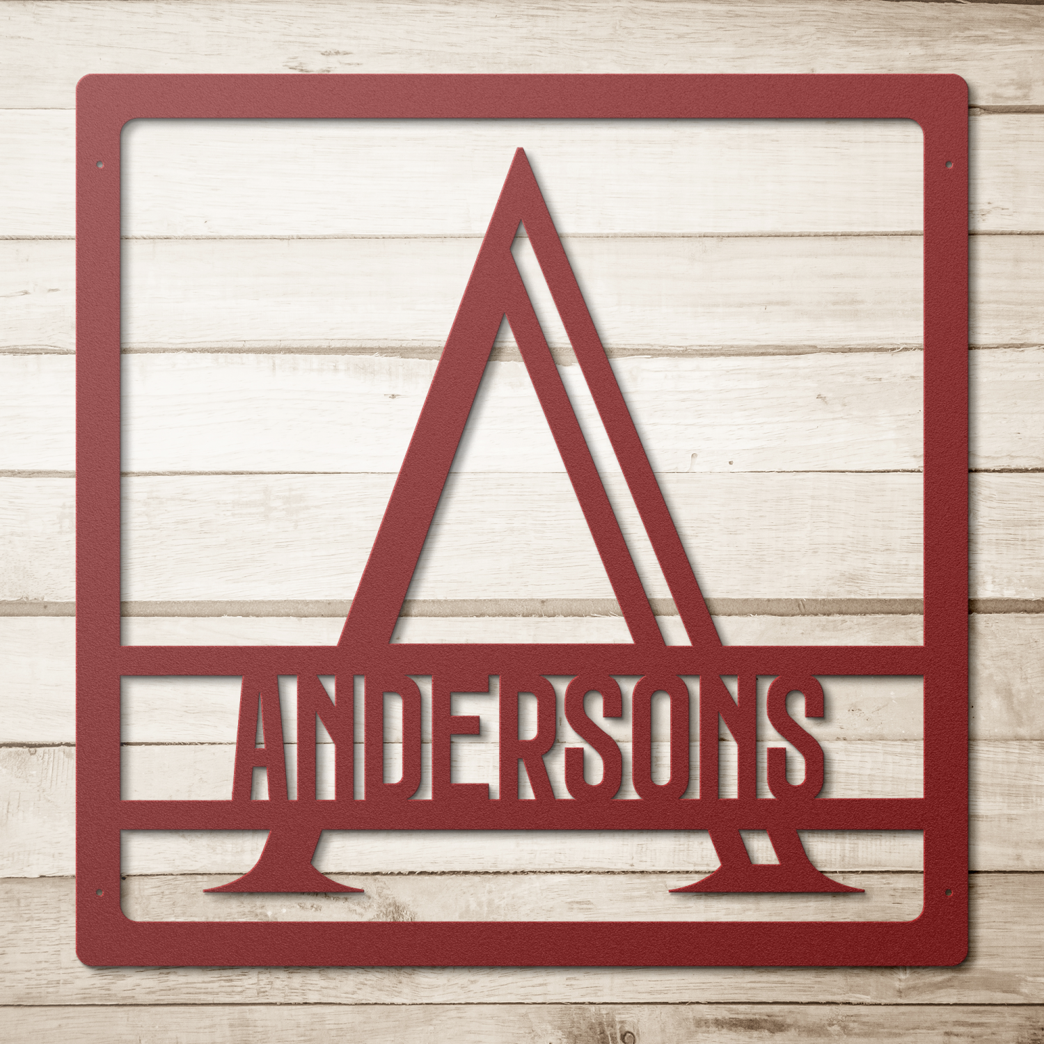 Custom Metal Family Name Wall Art - Image 5