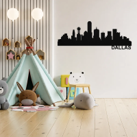 Dallas Skyline - Metal Wall Art - Image 3
