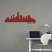 Dallas Skyline - Metal Wall Art - Image 5