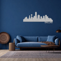 Dallas Skyline - Metal Wall Art - Image 6