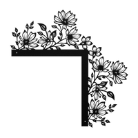 Decorative Door Corner Wall Art - Image 1