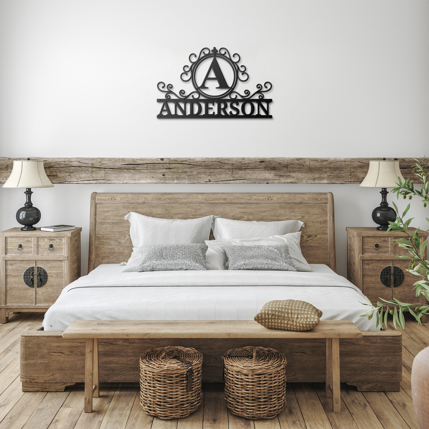 Decorative Entryway Family Name Art - Image 3
