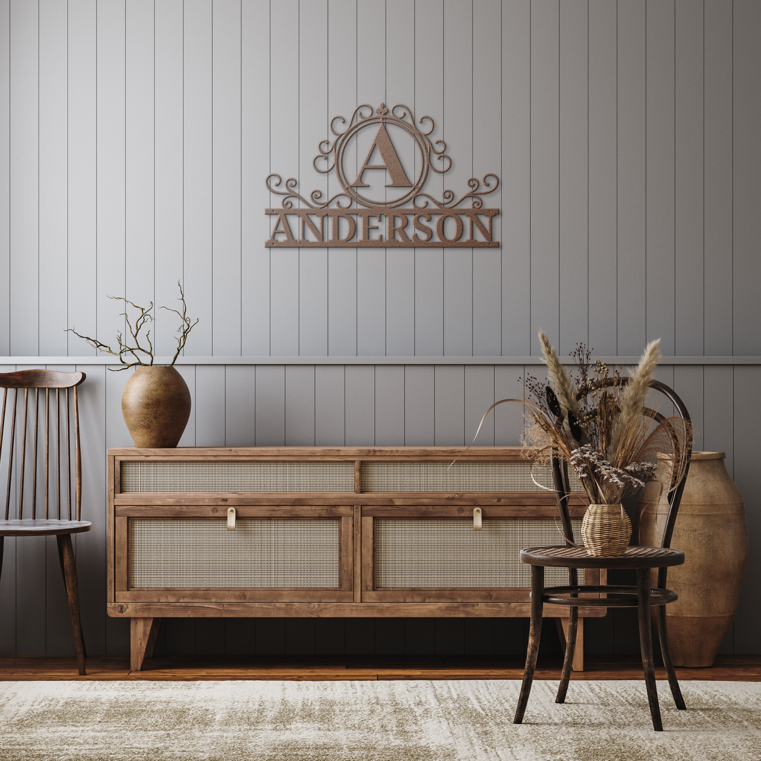 Decorative Entryway Family Name Art - Image 8