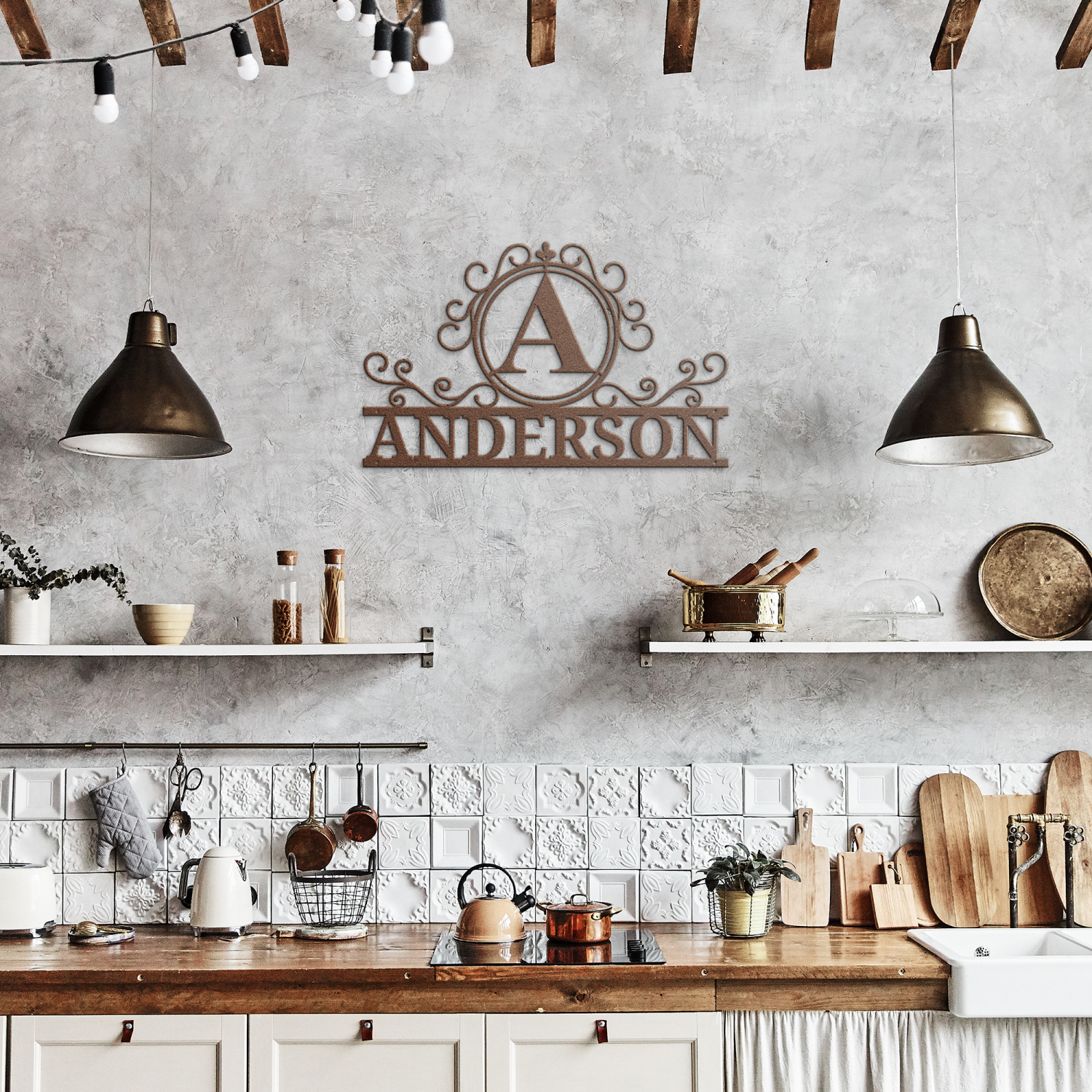 Decorative Entryway Family Name Art - Image 7