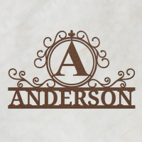 Decorative Entryway Family Name Art - Image 2