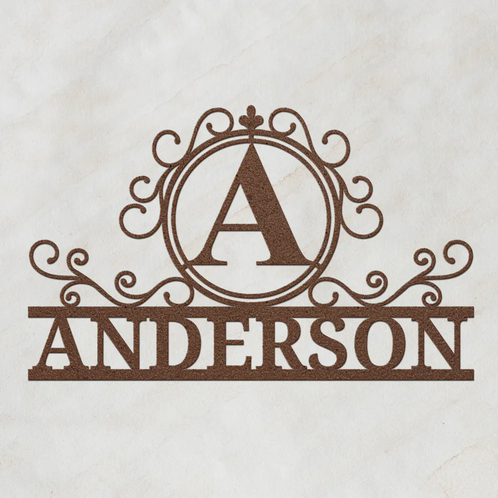 Decorative Entryway Family Name Art - Image 2