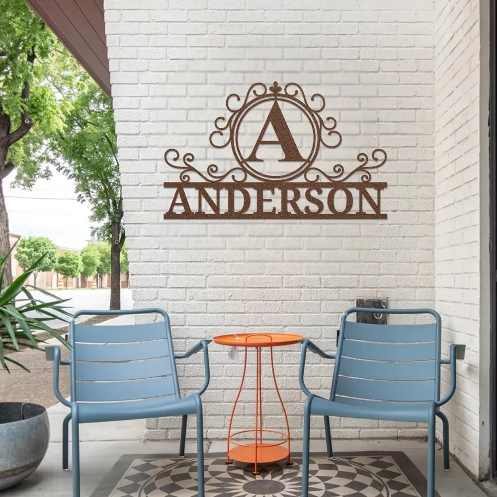 Decorative Entryway Family Name Art - Image 8