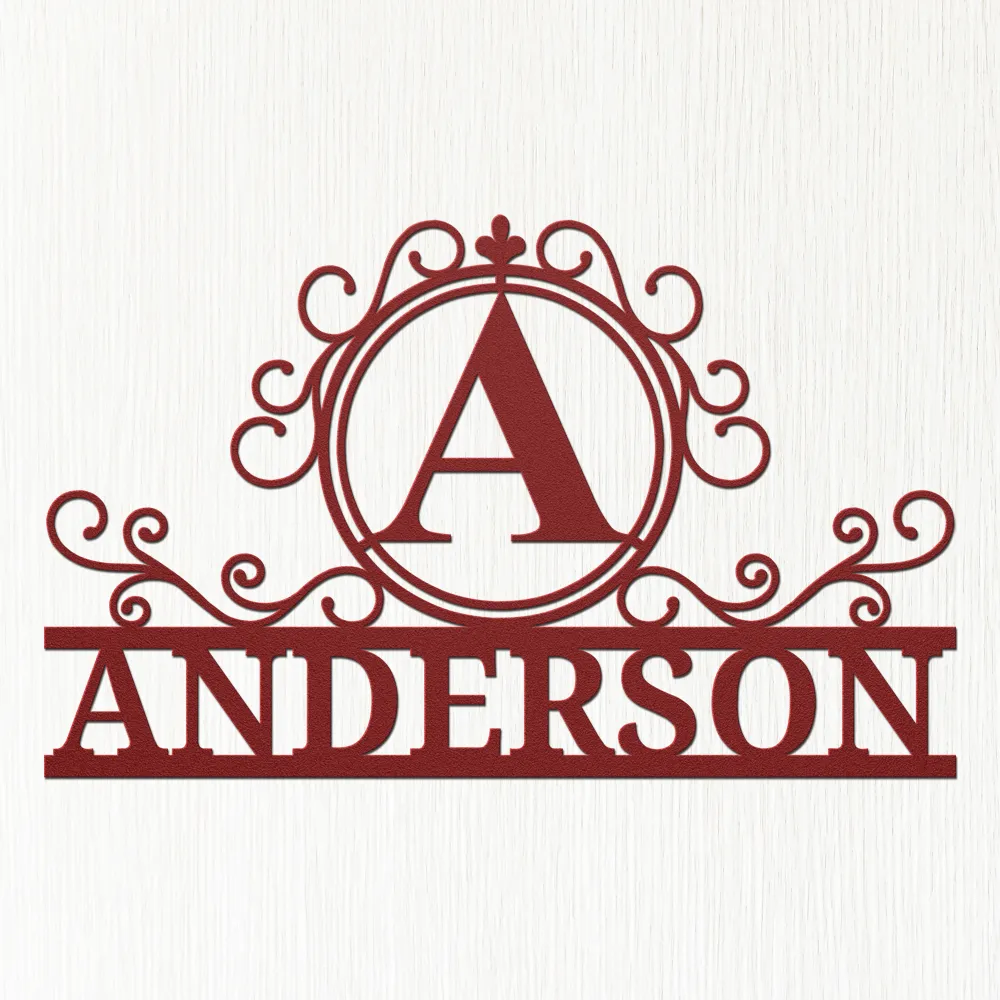 Decorative Entryway Family Name Art - Image 4